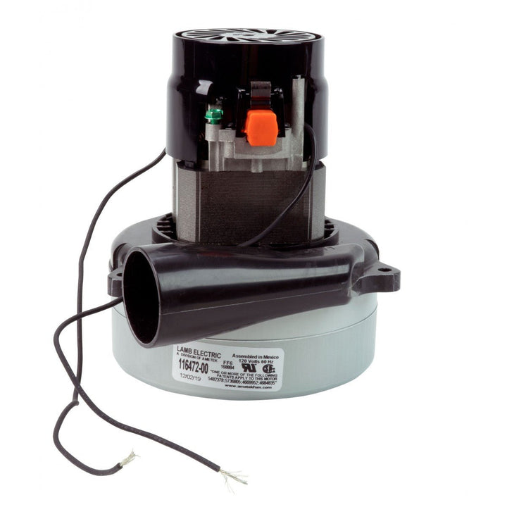 Lamb/Ametek Tangential Vacuum Motor - 5.7" DIA For EDIC ED403TR Extractor image 2