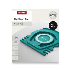 Miele TU XL HyClean Air 8 vacuum cleaner bags for Guard L1 and Guard S1.