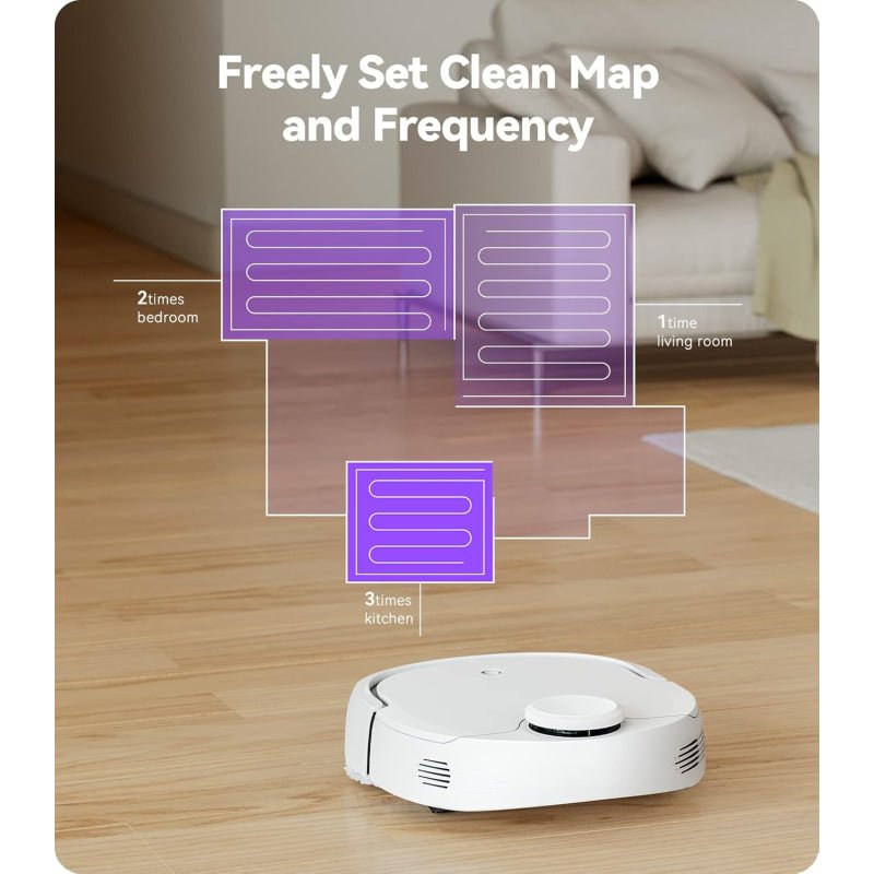Narwal T10 Robot Vacuum & Mop – Self-Cleaning Smart Navigation for Hard Floors - New (Open box)