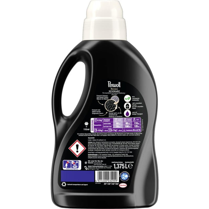 Perwoll Black 1.375ml - 25 Wash Loads - Cleaning Products