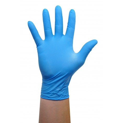 Robust Nitrile Disposable Gloves - Small - 5 MM - Powder-Free - Box Of 100 image 2