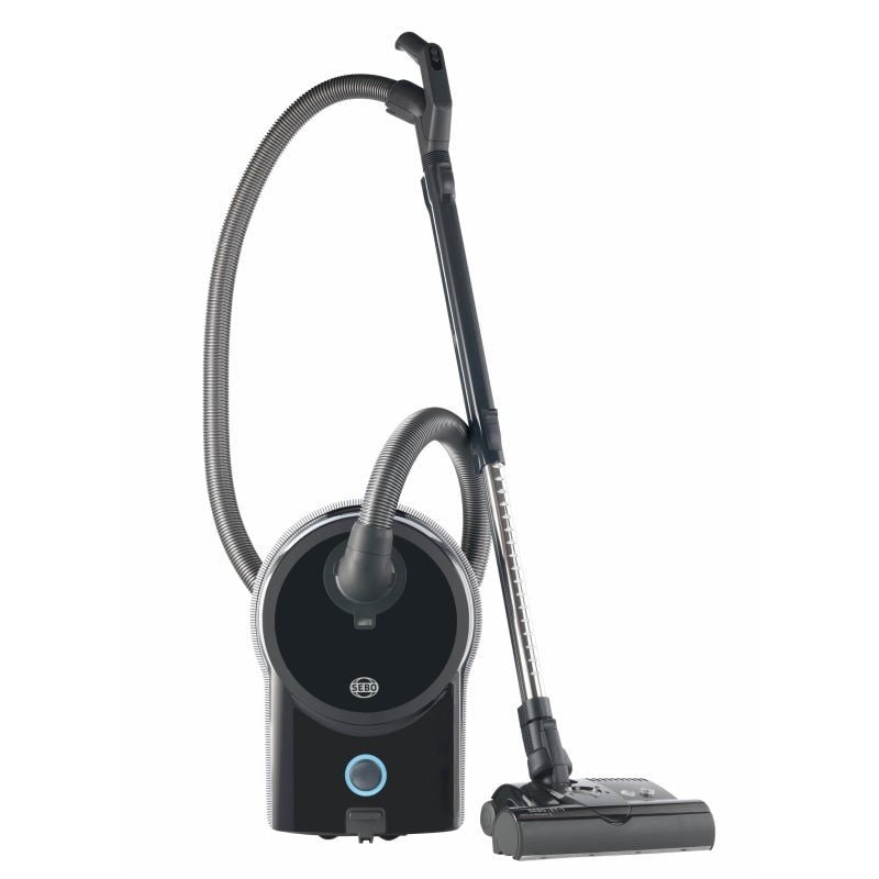 SEBO D4 Premium Airbelt Canister Vacuum Cleaner - Onyx / 1250w Motor - Canister Vacuums