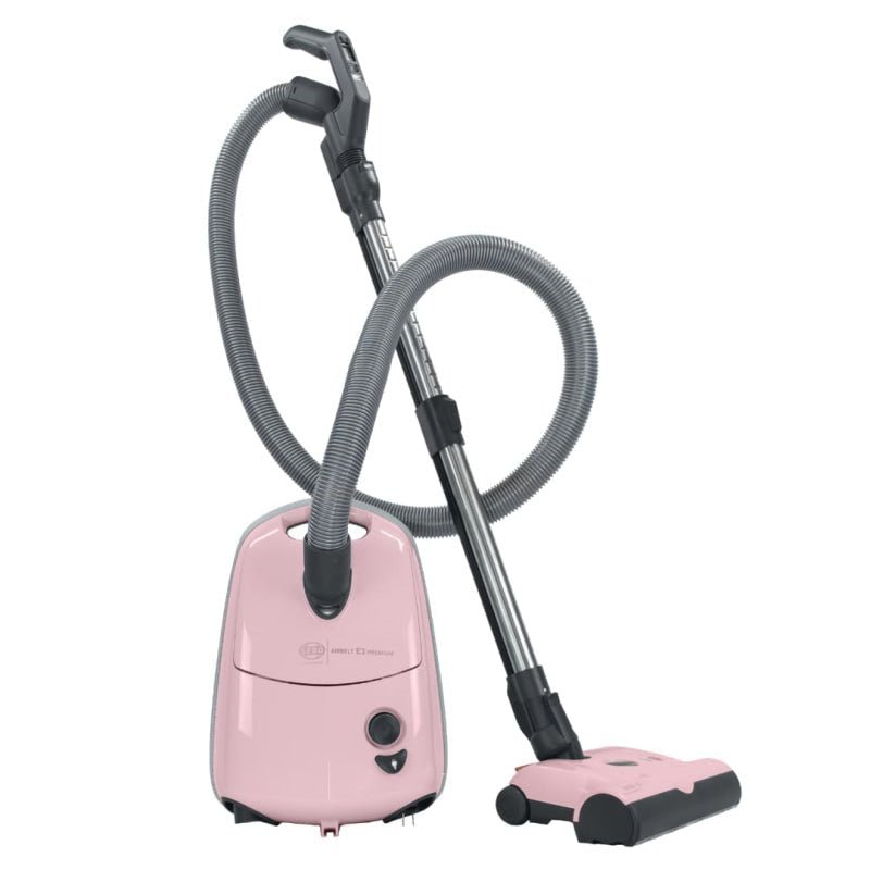 SEBO E1 Kombi Airbelt Canister Vacuum Cleaner - Pastel Pink / 1200w Motor - Canister Vacuums