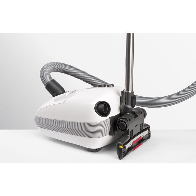 SEBO E1 Kombi Airbelt Canister Vacuum Cleaner - White / Parking System - Canister Vacuums