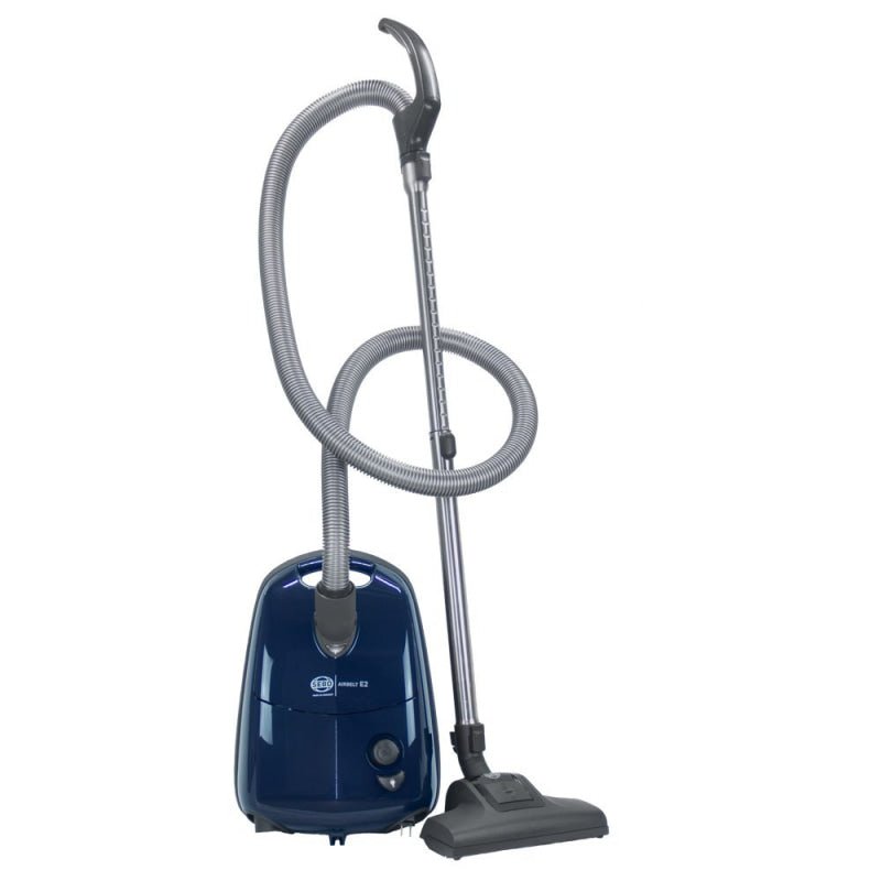 SEBO E2 Premium Turbo Canister Vacuum Cleaner - Navy Blue / 1200w Motor - Canister Vacuums