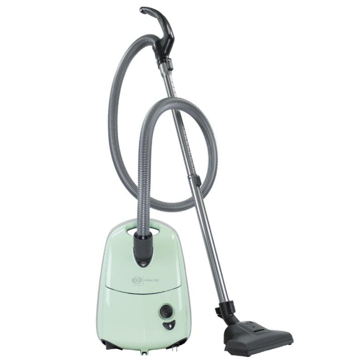 SEBO E2 Premium Turbo Canister Vacuum Cleaner - Pastel Mint / 1200w Motor - Canister Vacuums