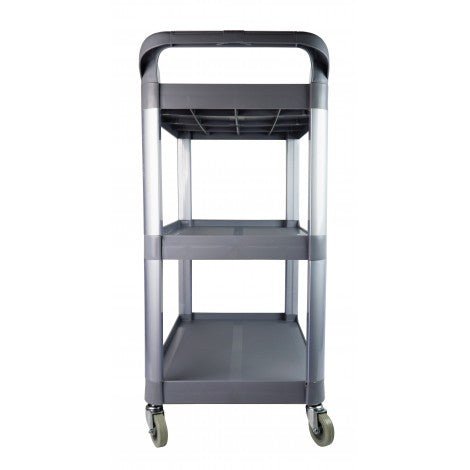 Service / Utility Cart – 3 Shelves – 4 Swivel Casters image 2