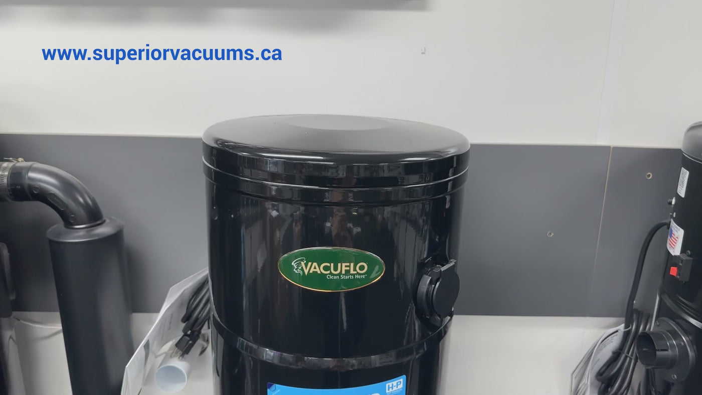 VACUFLO FC650 Central Vacuum System with Dual-Stage Filtration