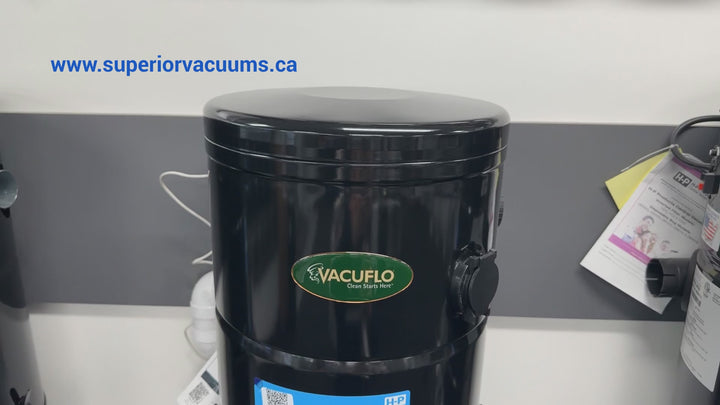 Powerful VACUFLO FC350 Filtered Cyclonic Central Vacuum Unit with Limited Warranty