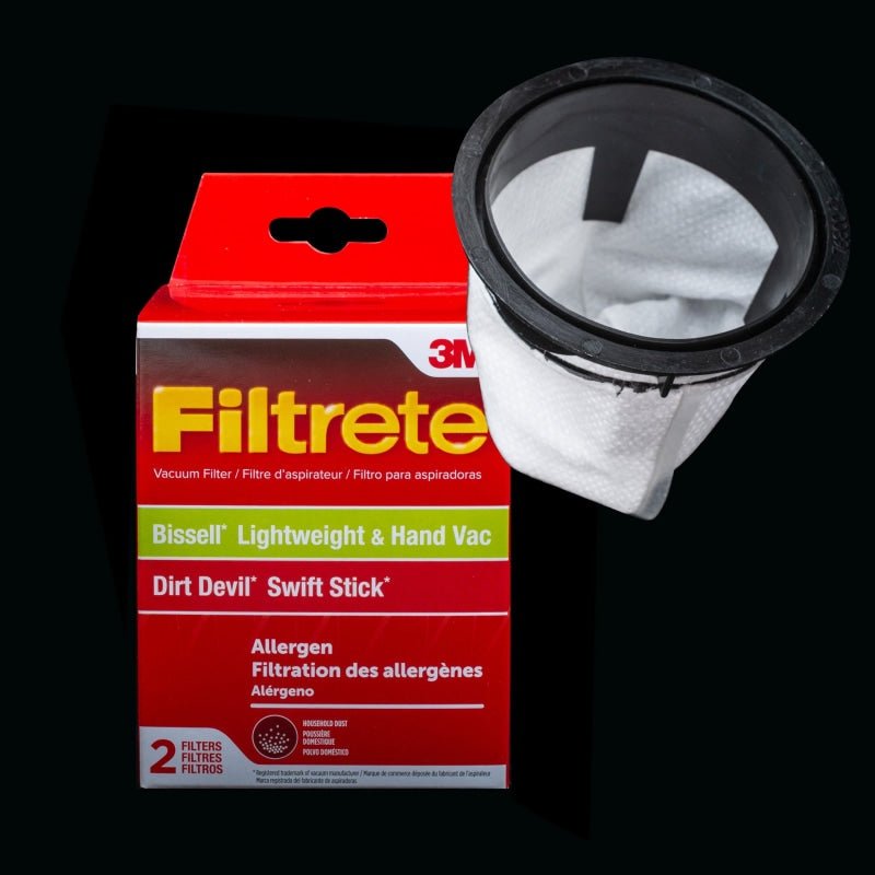 3M Filtrete Bissell / Dirt Devil Lightweight & Hand Vac / Swift Stick Filter - Vacuum Filters