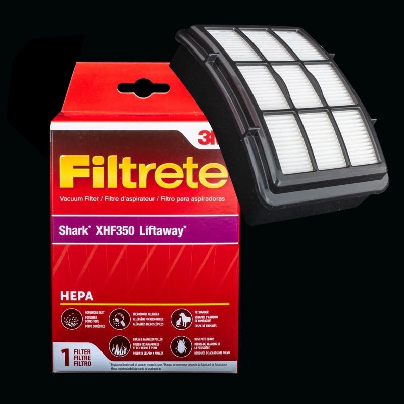 3M Filtrete Shark Lift-Away & XHF350 Filter - Vacuum Filters
