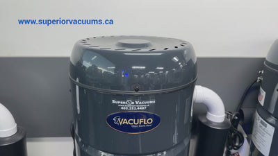 VACUFLO 566Q - True Cyclonic Power Unit for Large Homes up to 8,000 Sq. Ft.