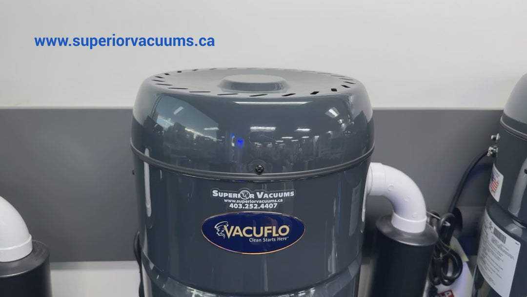 Vacuflo 566Q True Cyclonic Central Vacuum - Long-lasting Cleaning Performance