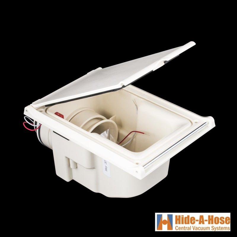 Hide-A-Hose Central Vacuum Valve And Trim Kit - Almond 4000 Series - Central Vacuum Parts