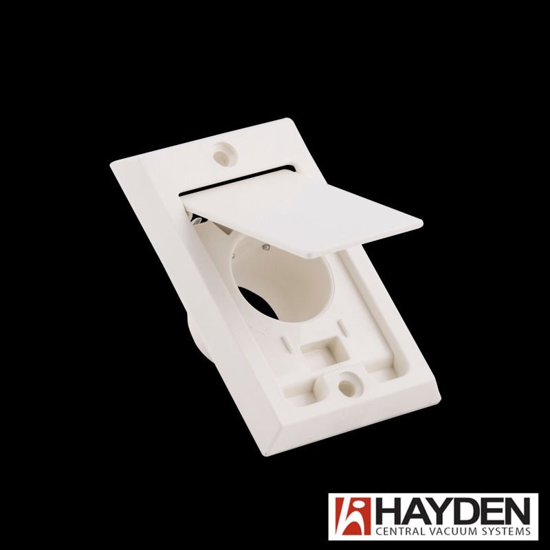 Hayden Central Vacuum Valve Square Door - Almond - Central Vacuum Parts