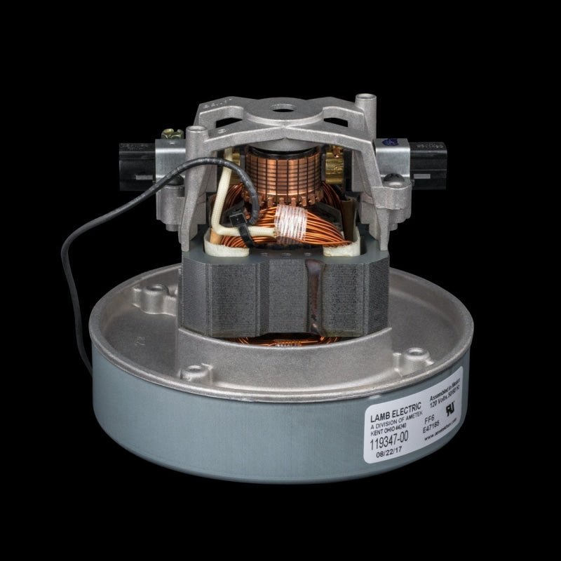 Ametek Motor 1 Stage 5.7 Thru Flow 120 Volt 11 Amps - M119347-00 - Vacuum Motor
