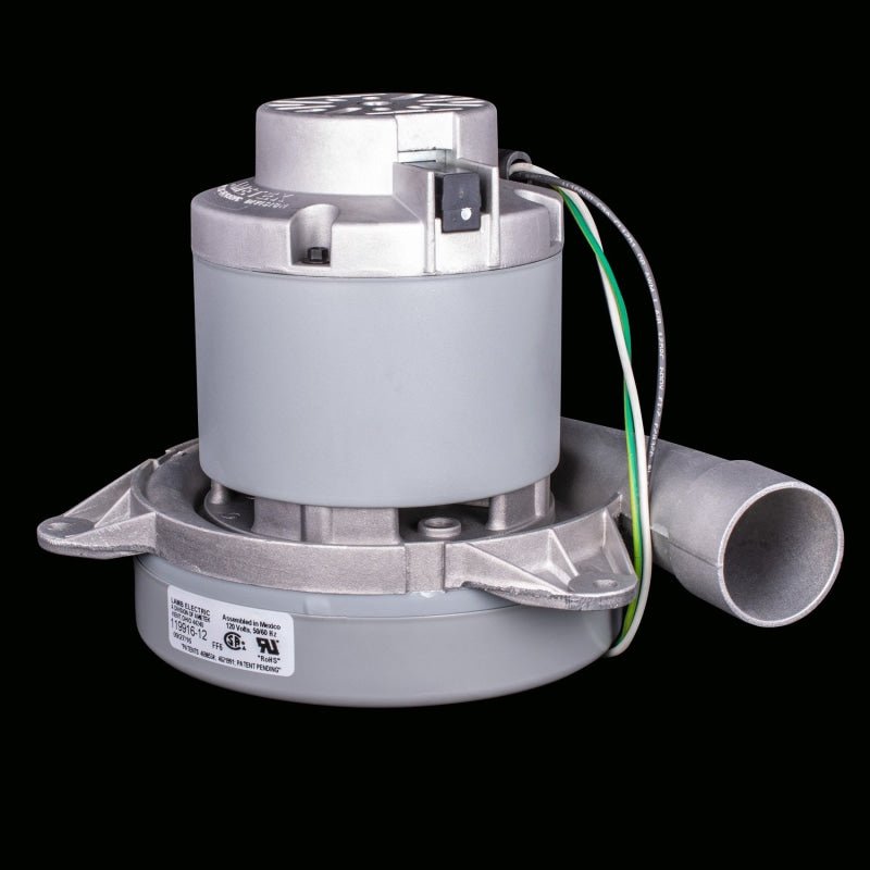 Ametek Motor 2 Stage Tangential Discharge 7.2 120 Volt 14.7 Amps - M119916-12 - Vacuum Motor