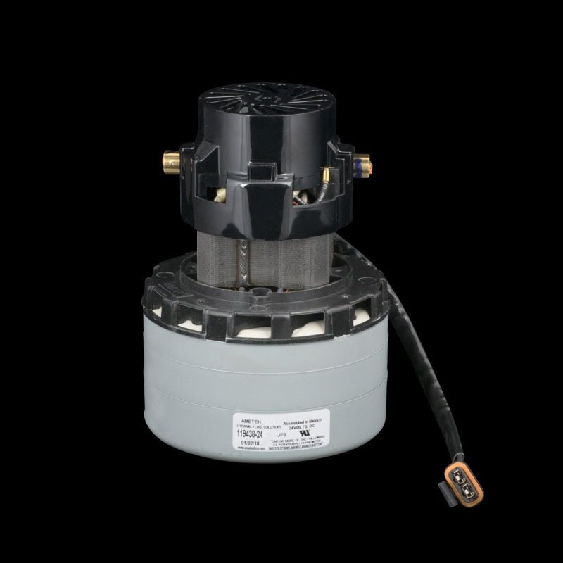 Ametek Motor 3 Stage Bypass Acustek 5.7 Peripheral Discharge 24 Volt - M119438-24 - Vacuum Motor
