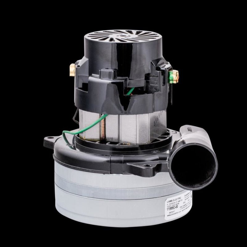 Ametek Oem Motor 2 Stage Bypass 5.7 Tangential Dischargen 115 Volt 584 Air Watts 15 Amps - M119992-00 - Vacuum Motor