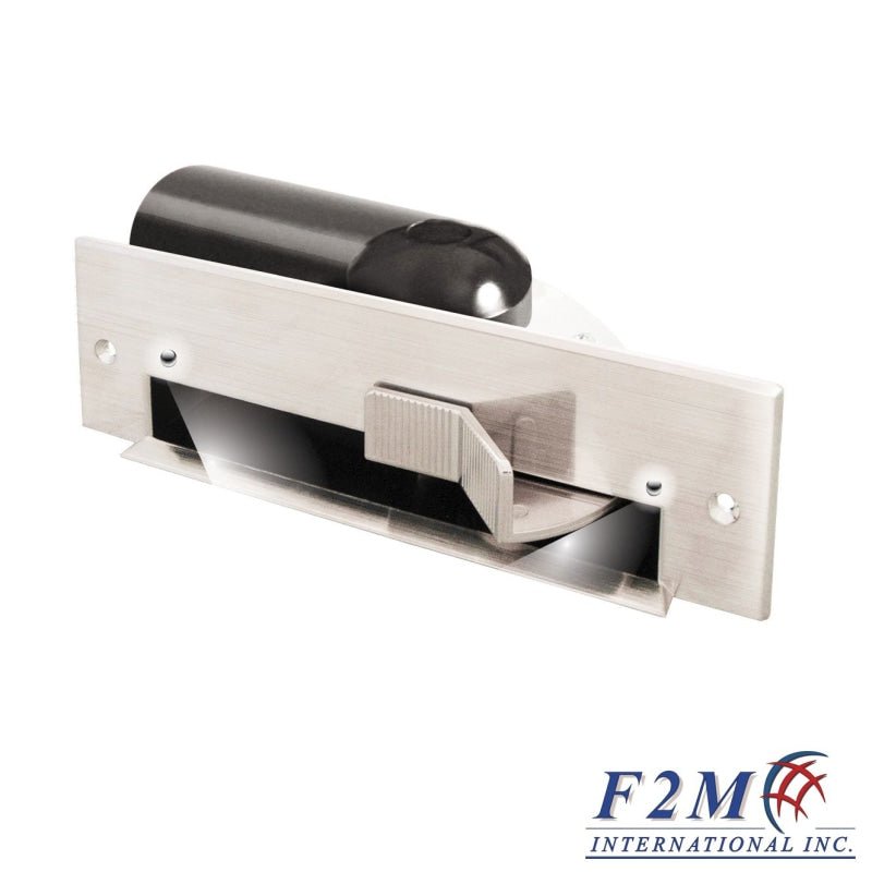 Automatic Dustpan Sweep Inlet with LED Stainless Steel Flush Mount ...