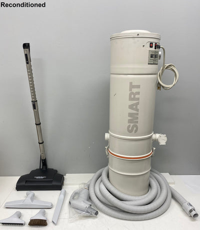 Beam Smart 372PE Central Vacuum System with Hybrid Power Unit and Self-Cleaning Filter