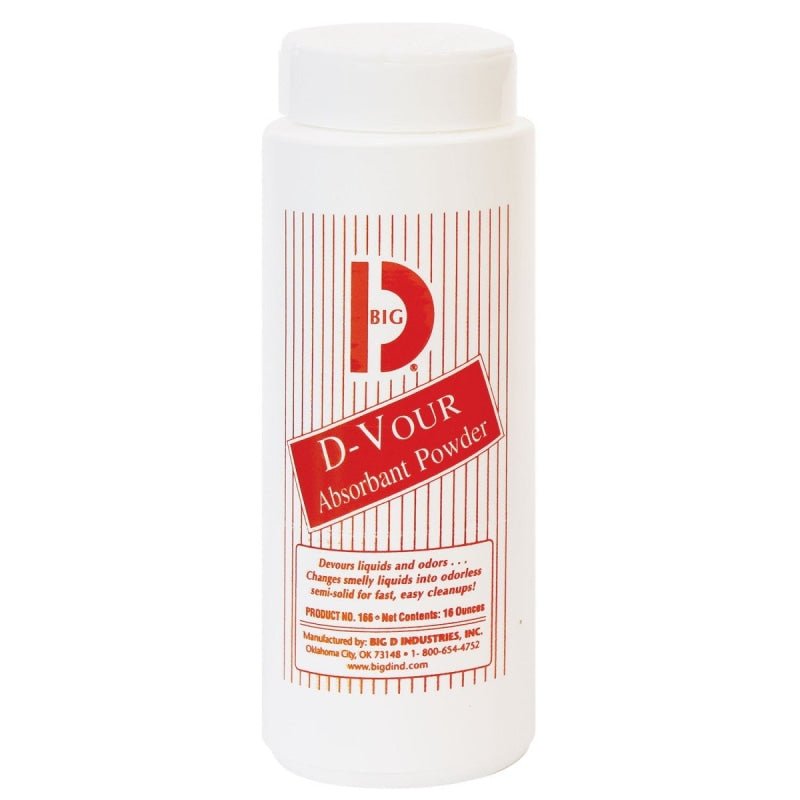 Big D Deodorant Absorbent Powder 16 oz (454 g)