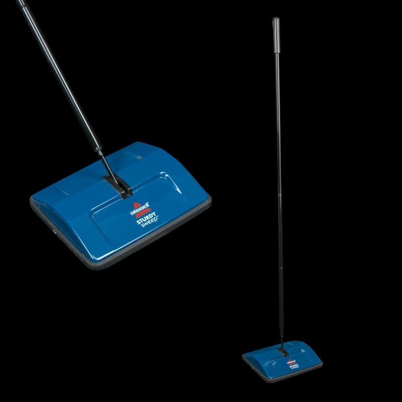 Bissell Carpet Sweeper Blue One Roller - 9 - Carpet Sweepers