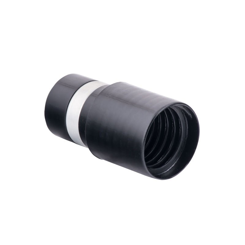 Black Central Vacuum Hose End With Metal Band - 1 1/4 Hose - Vacuum Hoses