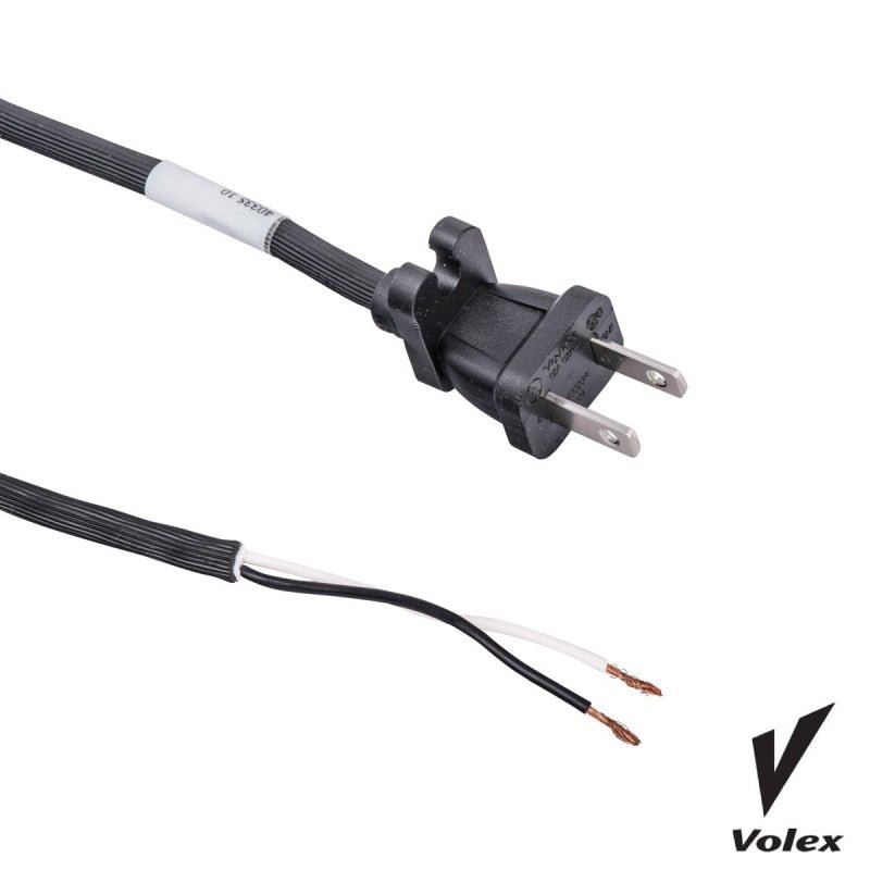 Black Cord 2 Wire 17 Gauge - 30 - Vacuum Cords