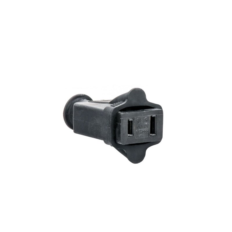 Black Female 2 Wire Plug - Plugs