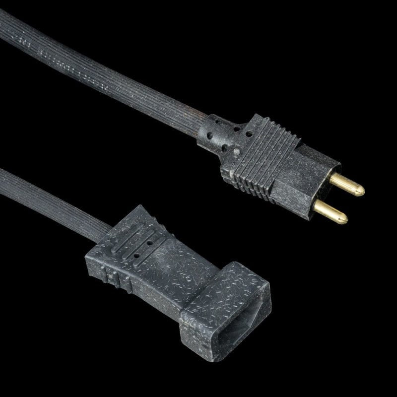 Black Female Non-Tapered Hx310 Pigtail Cord - 11 - Vacuum Cords