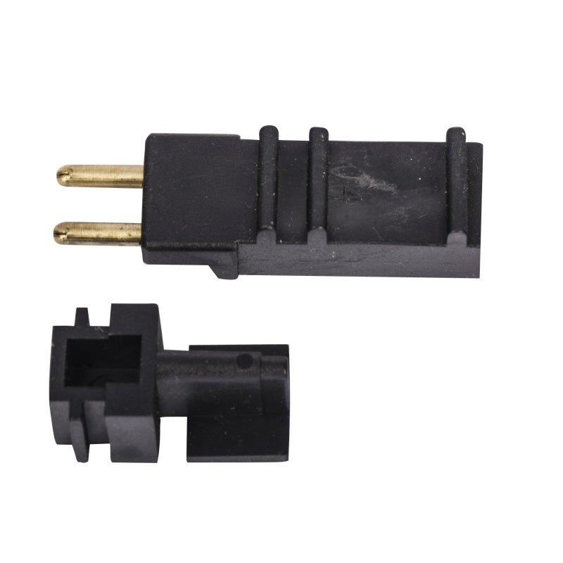 Black Hiflex OEM Direct Connect Plug 2 Round Pin Male For Combo Hose Conversion - Plugs