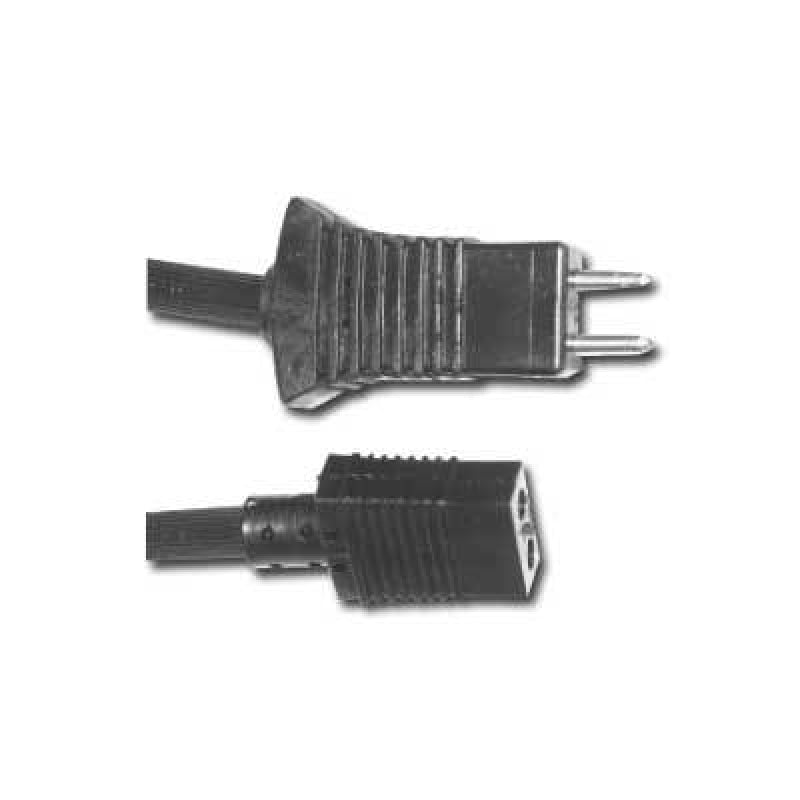 Black Male to Female Hx310 Pigtail Cord -16 - Vacuum Cords