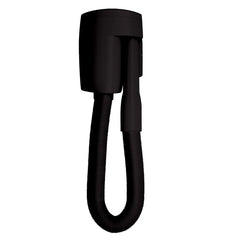Black Wally Flex Inlet And Hose Kit - 4 To 13 Foot Stretch Hose