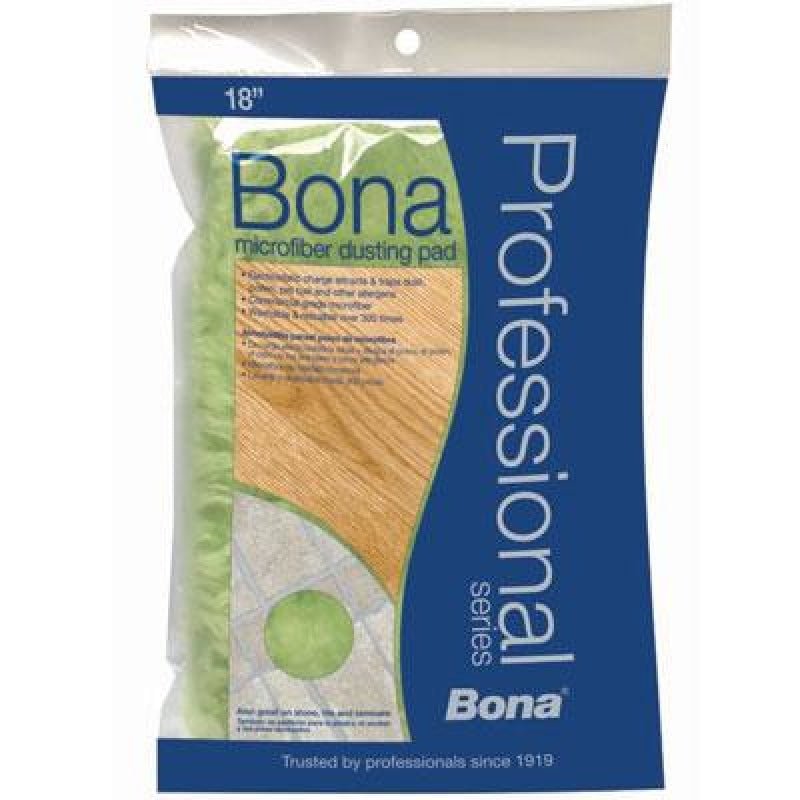 Bona Microplus Green Fluffy Dusting Pad - 4 X 15 - Cleaning Products