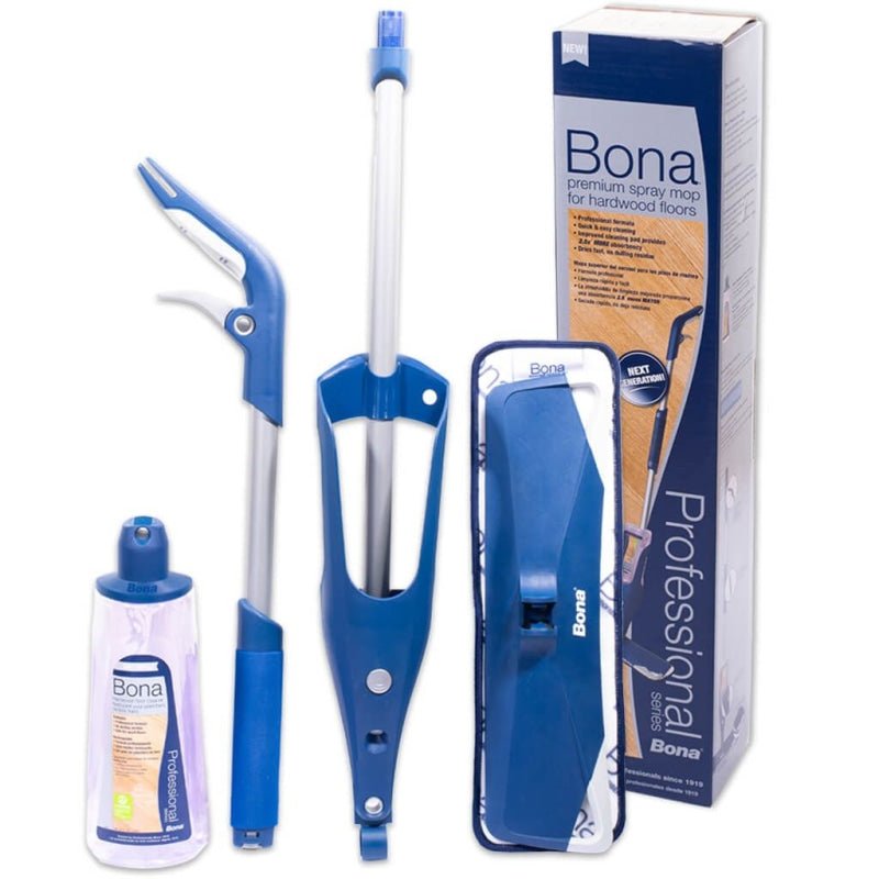 Bona Pro Series Spray Mop For Vinyl With 34 Oz Cleaner Cartridge and 16.5-Inch Cleaning Pad