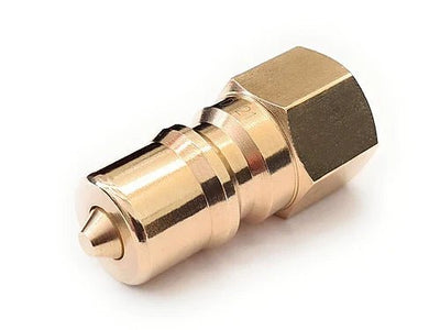 Brass 1/4" Quick Disconnect Coupler Valve for Carpet Cleaning Wand