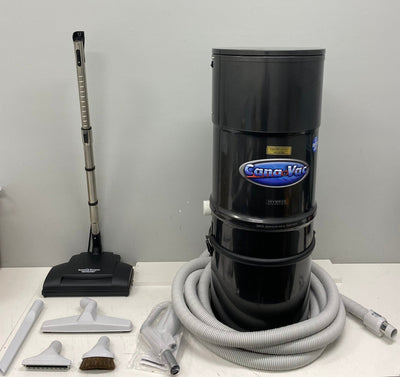 CanaVac 675XLS Central Vacuum System with Complete Cleaning Kit