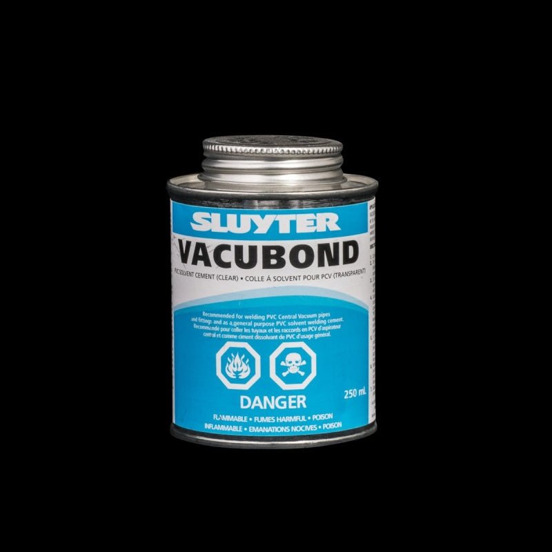 Central Vacuum Pvc Bond Solvent - 250 ml Metal Can - Central Vacuum Parts