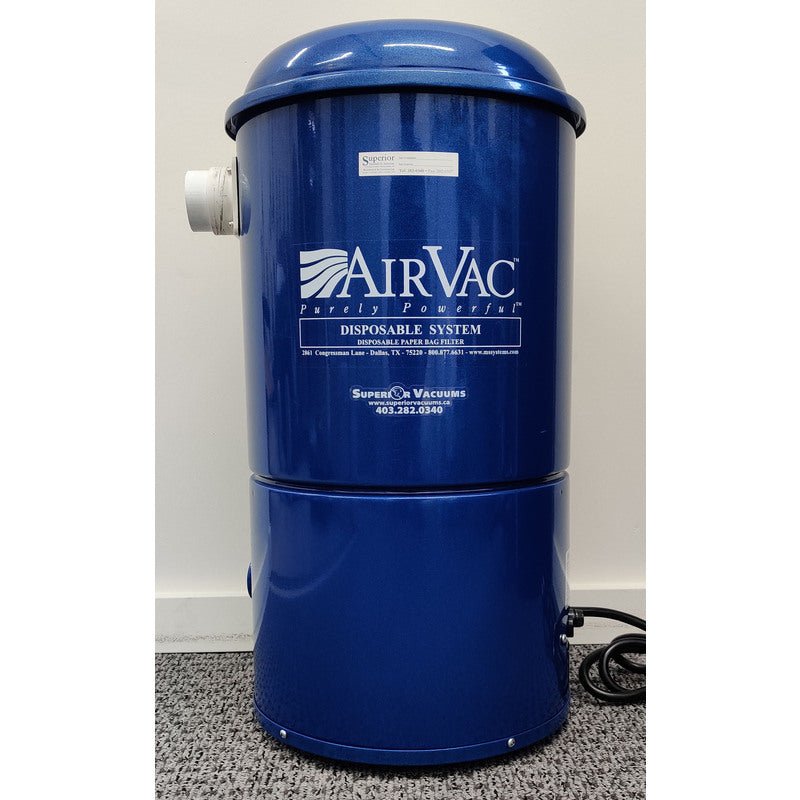 Central Vacuum Unit: AirVac BV2000 with Powerful Cleaning