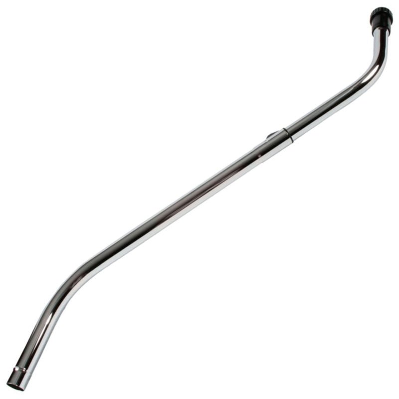 Chromed Steel Telescopic S-Wand with Knuckle - 1.5 Inch (38mm) - Tools & Attachments