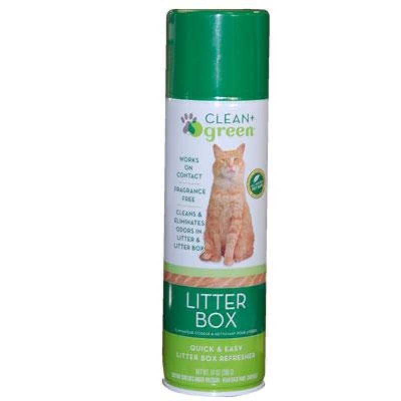 Clean + Green Litter Box Refresher Odour Remover 14 OZ