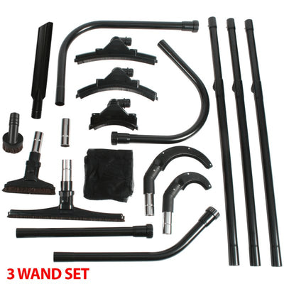 Commercial Wand Reach Set - 3 Wand Set - Tools & Attachments