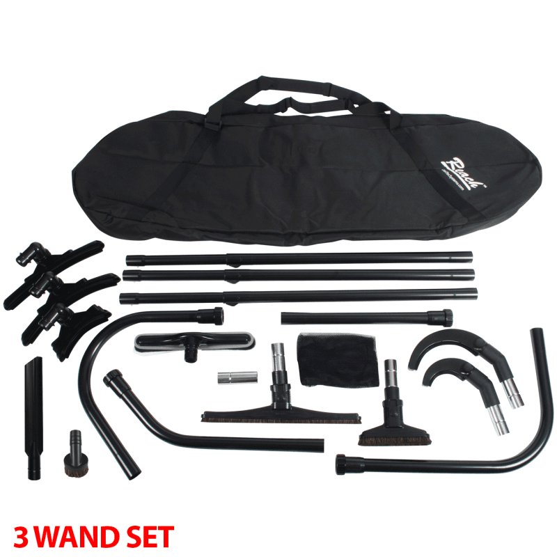 Complete Commercial Wand Reach Kit - 3 Wand Reach Kit - Tools & Attachments