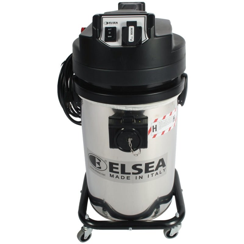 Critical Filter HEPA H-class Conductive Dust Collection Commercial Vacuum with 5 Stage Filtration & 2 Application Accessories - Commercial 
