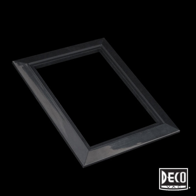 Deco Central Vacuum Wall Valve Trim Plate - Black - Central Vacuum Parts