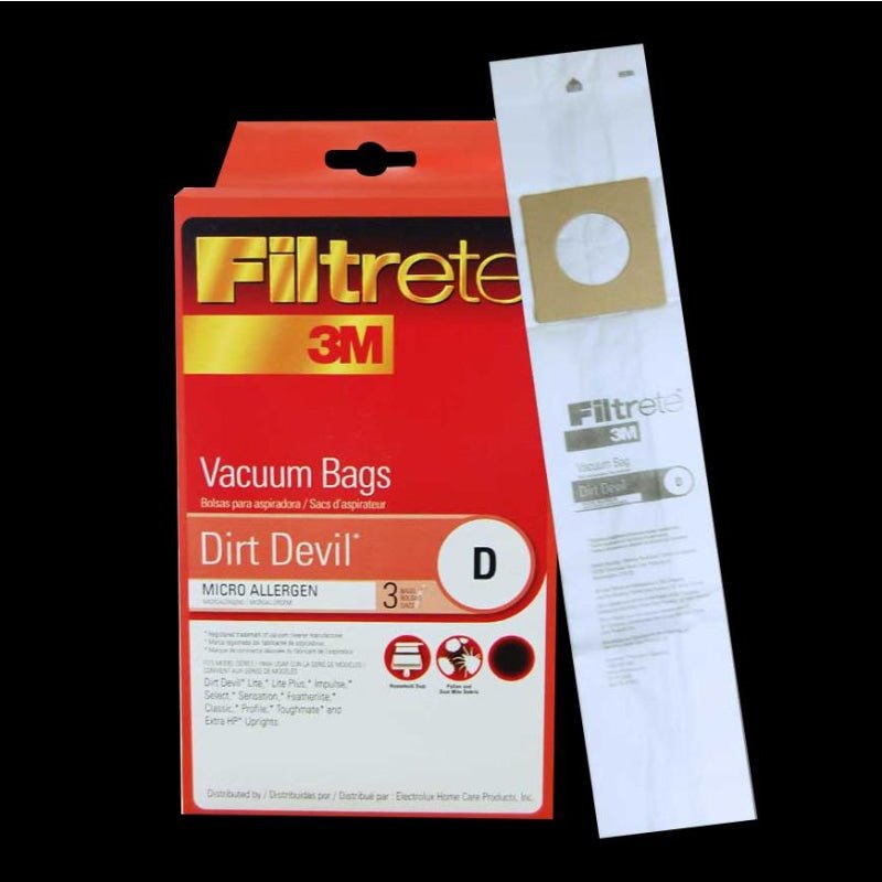 Dirt Devil 3M Filtrete Bag D - Vacuum Bags