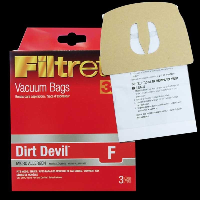 Dirt Devil 3M Filtrete Bag F - Vacuum Bags