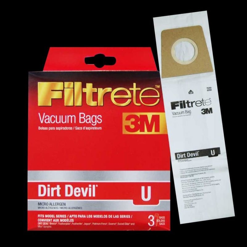 Dirt Devil 3M Filtrete Bag U - Vacuum Bags