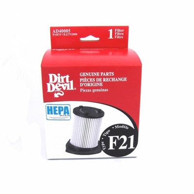 Dirt Devil F21 Bagless Canister Vacuum Cleaner HEPA Filter 1PK - Vacuum filters